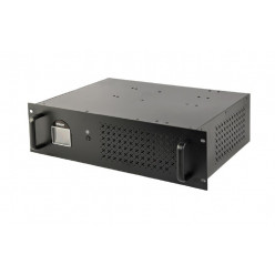 Gembird Rack 3.4U UPS UPS-RACK-2000, 2000VA/1200W, LCD, IEC13 output x 2 pcs, german Shuko  2 pcs; input IEC14, USB-BF control interface, telephone input\output, Battery: 151 x 65 x 95 mm, sealed lead-acid 12 V / 9 Ah / 2.5 kg x 2 pcs